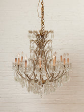 Load image into Gallery viewer, Maria Theresa Antique Crystal Large Chandelier
