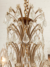 Load image into Gallery viewer, Maria Theresa Antique Crystal Large Chandelier

