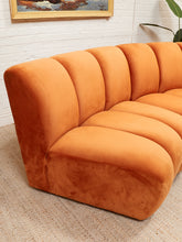 Load image into Gallery viewer, Two Piece Round Circle Sofa
