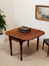 Load image into Gallery viewer, Antique Primitive Drop Leaf Dining Table
