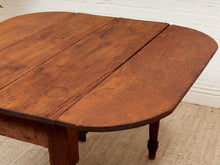 Load image into Gallery viewer, Antique Primitive Drop Leaf Dining Table

