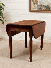 Load image into Gallery viewer, Antique Primitive Drop Leaf Dining Table
