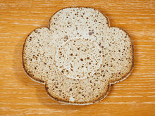 Load image into Gallery viewer, Large Studio Pottery 4 leaf Flower Plate
