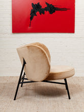 Load image into Gallery viewer, Pebble Sculptural Velvet Lounge Chair
