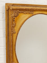 Load image into Gallery viewer, Framed Gold Gilded Vintage Mirror Circle
