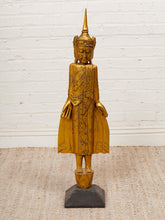 Load image into Gallery viewer, Thai Buddha Statues Out of Gilt Wood
