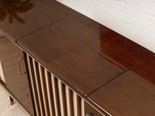 Load image into Gallery viewer, Mahogany Vintage Italian Stereo Cabinet
