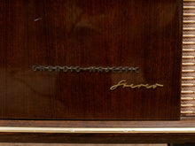 Load image into Gallery viewer, Mahogany Vintage Italian Stereo Cabinet
