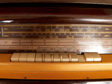 Load image into Gallery viewer, Mahogany Vintage Italian Stereo Cabinet

