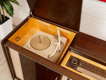 Load image into Gallery viewer, Mahogany Vintage Italian Stereo Cabinet

