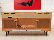 Load image into Gallery viewer, Mahogany Vintage Italian Stereo Cabinet
