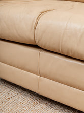 Load image into Gallery viewer, Leather Post Modern Loveseat
