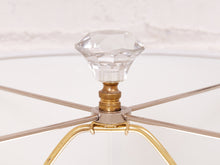 Load image into Gallery viewer, Column Lucite and Chrome Table Lamp
