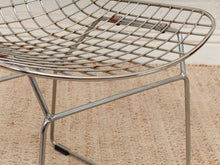 Load image into Gallery viewer, Chrome Wire Side Chair in the Style of Bertoia

