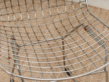 Load image into Gallery viewer, Chrome Wire Side Chair in the Style of Bertoia
