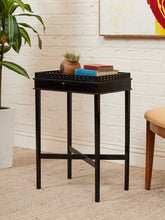 Load image into Gallery viewer, Black Side Table
