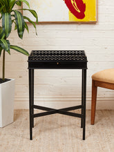 Load image into Gallery viewer, Black Side Table
