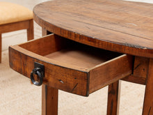 Load image into Gallery viewer, Rustic Hickory Wood Table with Drawer
