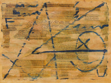 Load image into Gallery viewer, Diagram on Newsprint
