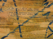 Load image into Gallery viewer, Diagram on Newsprint
