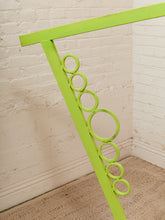 Load image into Gallery viewer, Lime Balance Geometric Freestanding Sculpture in Neon Green
