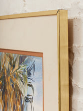 Load image into Gallery viewer, Desert Palms Framed Watercolor Painting
