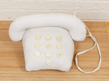 Load image into Gallery viewer, Grey Plush Phone
