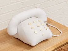 Load image into Gallery viewer, Grey Plush Phone
