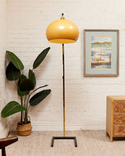 Load image into Gallery viewer, 1970s Vintage Gold Floor Lamp
