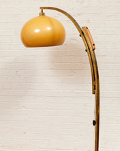 Load image into Gallery viewer, 1970s Vintage Gold Floor Lamp
