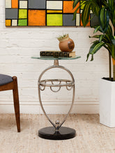 Load image into Gallery viewer, Postmodern Italian Side Table with Marble Base
