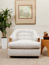 Load image into Gallery viewer, Vintage Club Chair with New Upholstery
