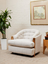 Load image into Gallery viewer, Vintage Club Chair with New Upholstery
