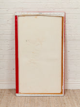 Load image into Gallery viewer, Red Monolith Minimalist Abstract Painting in Red and Black
