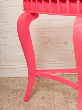 Load image into Gallery viewer, Metal Neon Pink Entry Table
