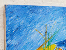 Load image into Gallery viewer, Coastal Regatta Seascape Painting with Sailboats

