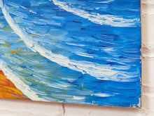 Load image into Gallery viewer, Coastal Regatta Seascape Painting with Sailboats
