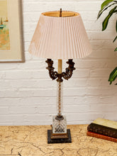 Load image into Gallery viewer, Crystal 1930’s Table Lamp
