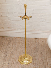 Load image into Gallery viewer, Polished Brass Vintage Fireplace Stand
