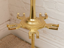 Load image into Gallery viewer, Polished Brass Vintage Fireplace Stand
