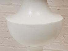 Load image into Gallery viewer, Parlour Pair White Table Lamps with Pleated Shades
