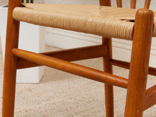 Load image into Gallery viewer, Spindle Dining Chairs with Woven Seats
