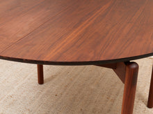Load image into Gallery viewer, Walnut Mid-Century Dining Table with Two Leaves
