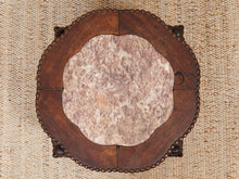 Load image into Gallery viewer, Chinese Rosewood Jardiniere Rouge Marble Center Late 19th Century
