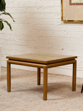 Load image into Gallery viewer, Gold Leaf Hollywood Regency Side Table
