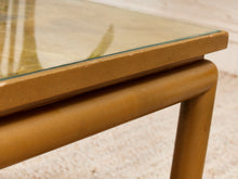 Load image into Gallery viewer, Gold Leaf Hollywood Regency Side Table
