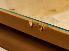 Load image into Gallery viewer, Gold Leaf Hollywood Regency Side Table
