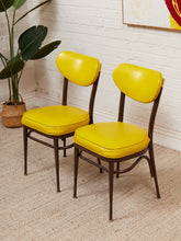 Load image into Gallery viewer, Yellow Diner Chair

