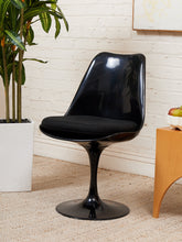 Load image into Gallery viewer, Set of 4 Black Swivel Chairs as Found
