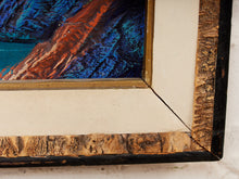 Load image into Gallery viewer, Bridge to the Peak Framed Mountain Landscape Painting

